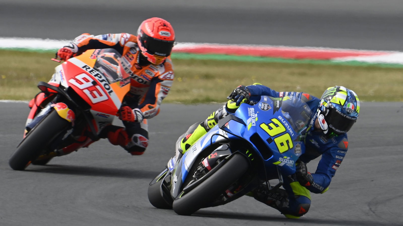 Joan Mir, Marc Marquez - Suzuki, Honda, 2021 MotoGP