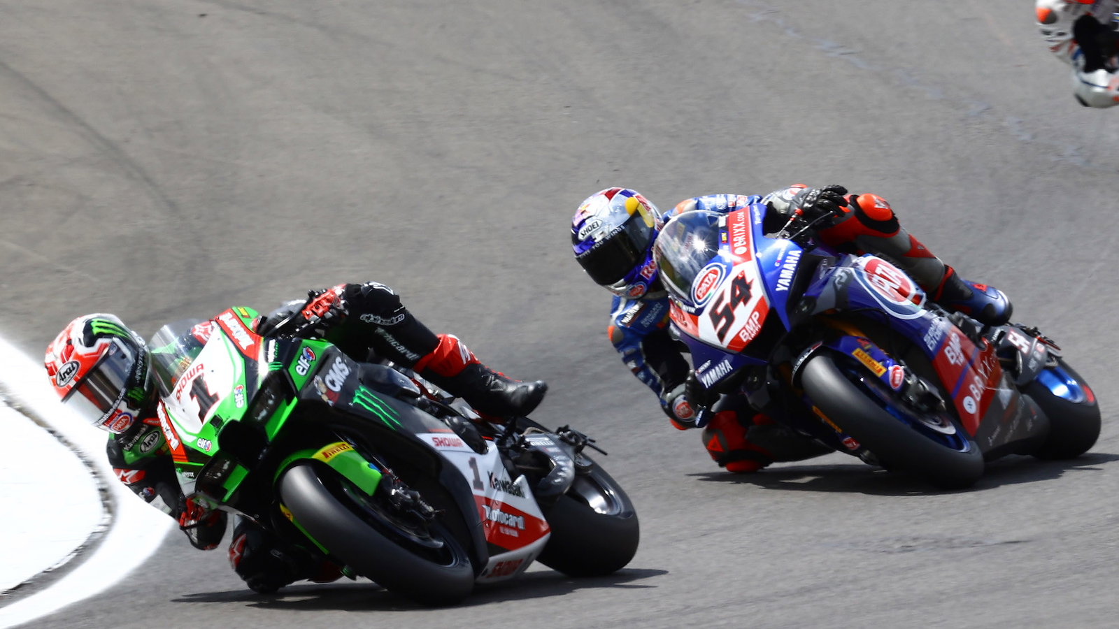 Jonathan Rea, Toprak Razgatlioglu - Yamaha, Kawasaki