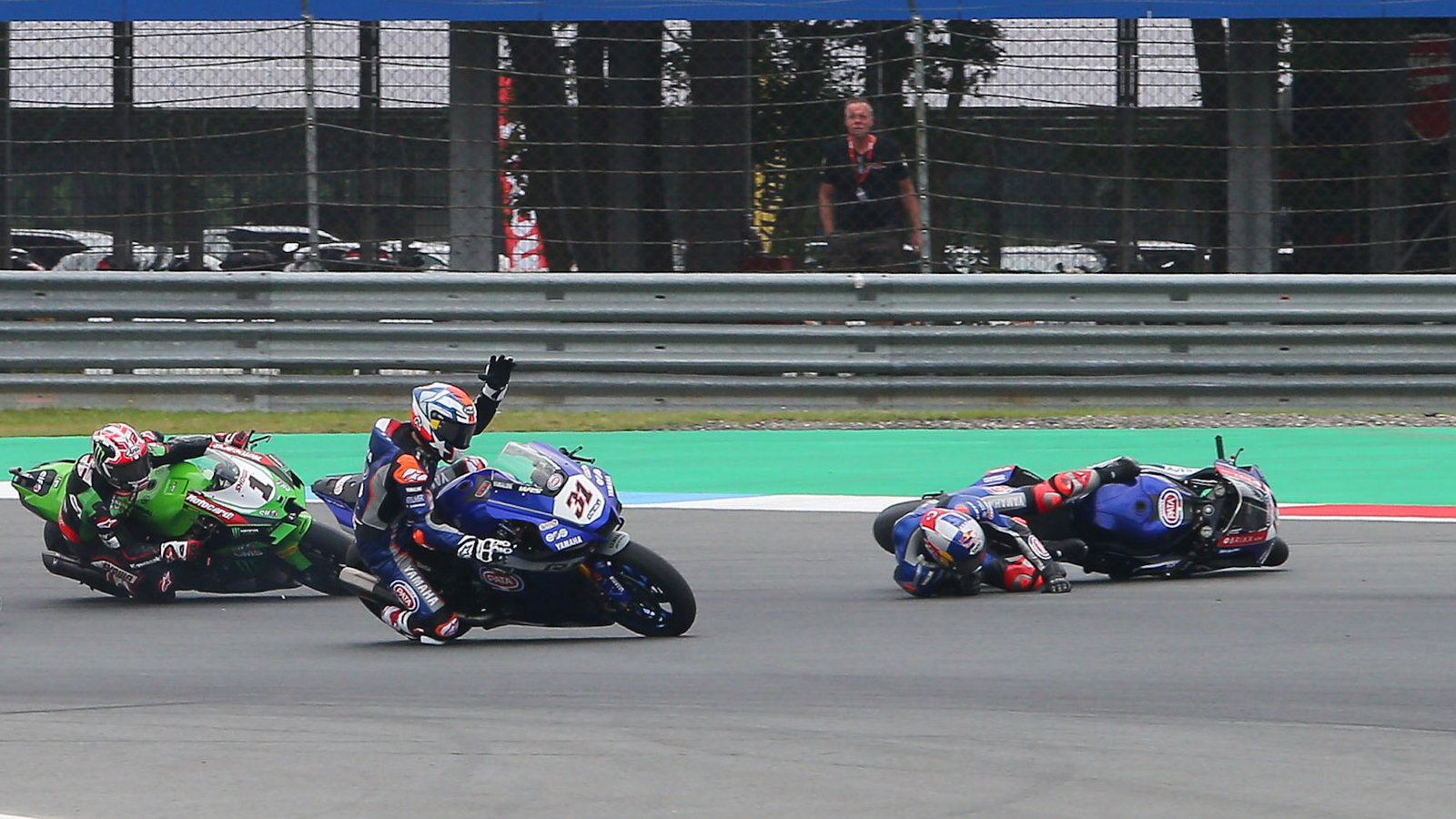 Toprak Razgatlioglu - Pata Yamaha WorldSBK 2021, Garrett Gerloff - GRT Yamaha