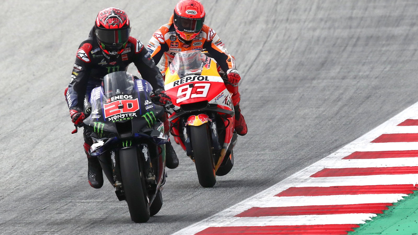 Marc Marquez, Fabio Quartararo - Honda, Yamaha