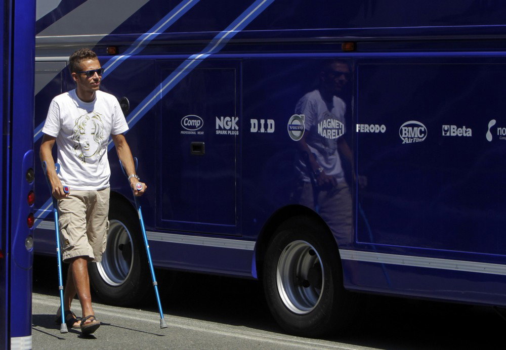 Valentino Rossi full Brno WSB R1 test gallery