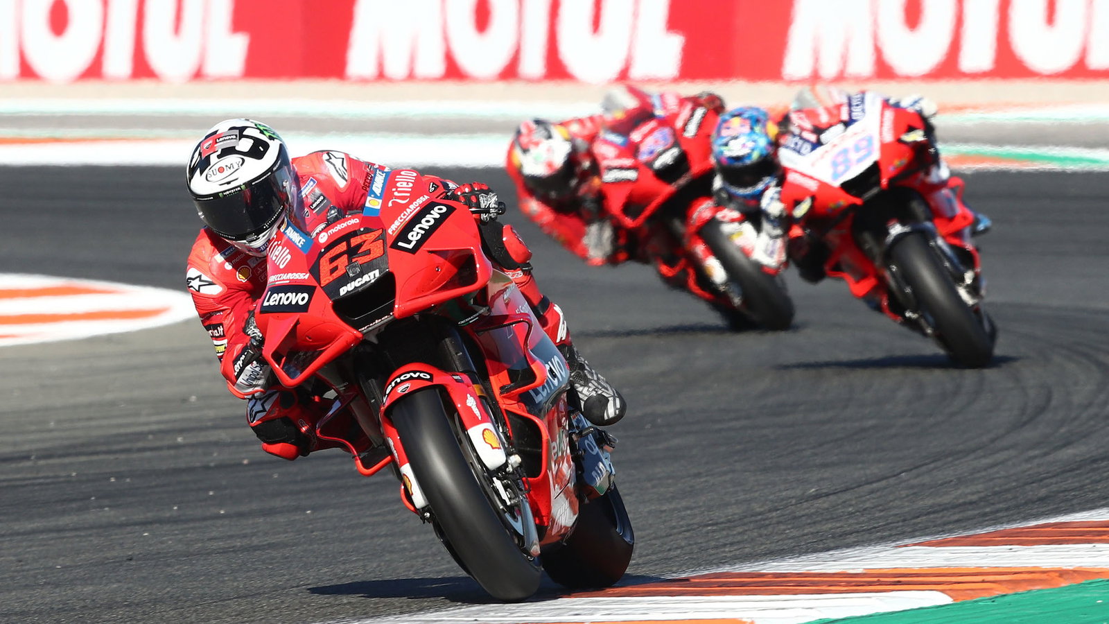 Jack Miller, Jorge Martin, Pecco Bagnaia - Ducati