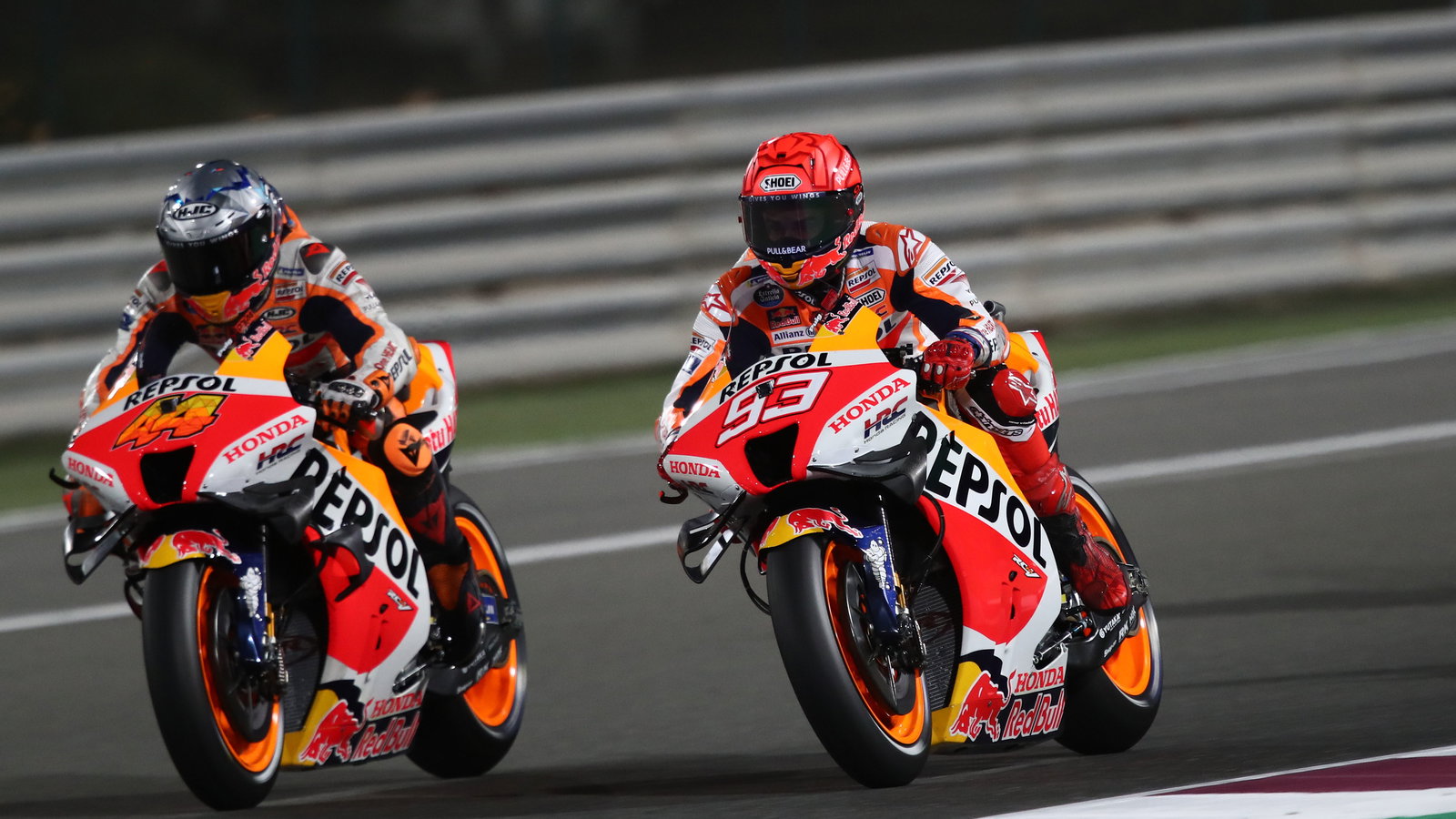 Pol Espargaro, Marc Marquez, Qatar 2022.