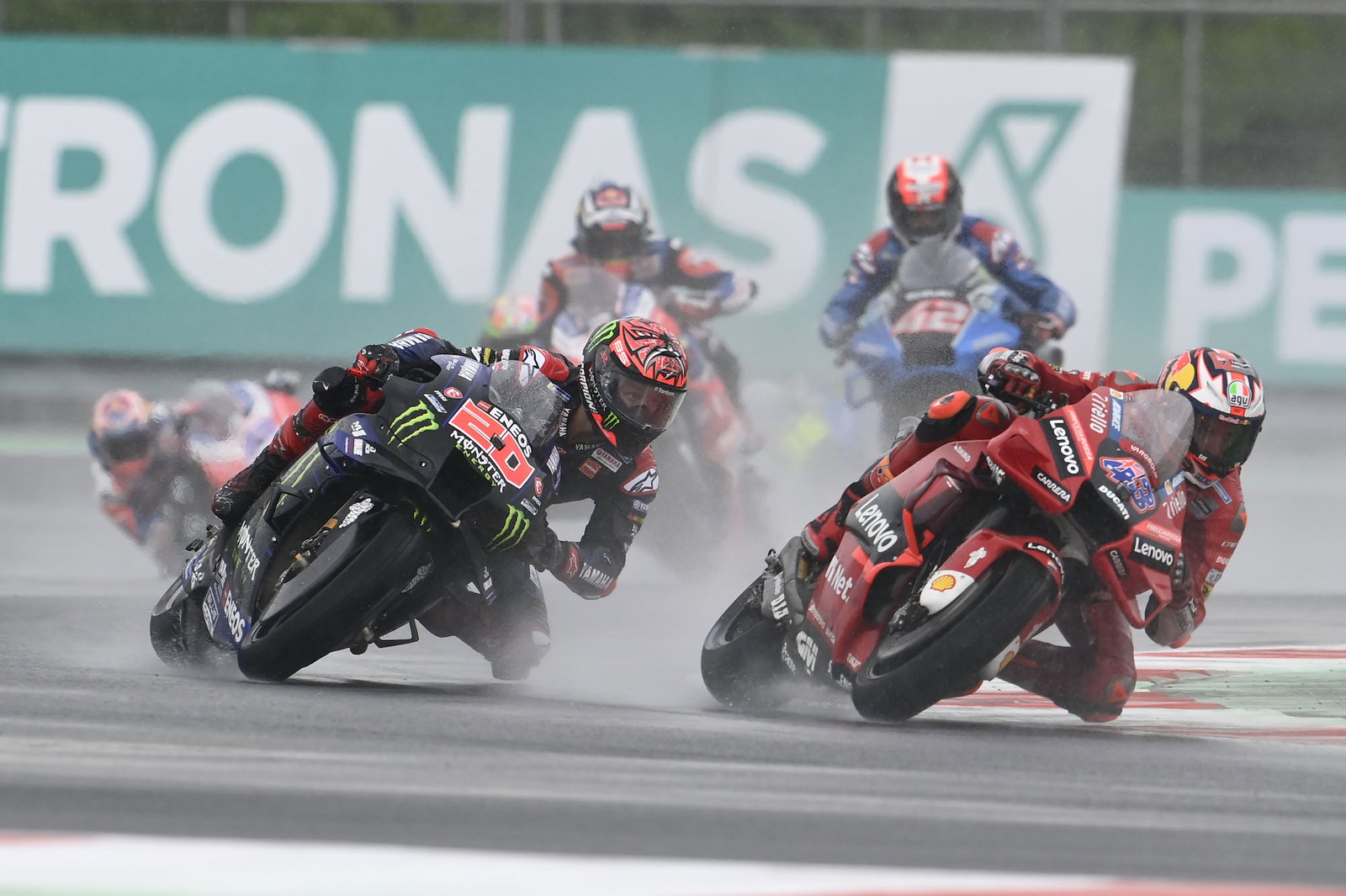 Indonesian MotoGP Race Results | Oliveira untouchable to win in soggy Mandalika