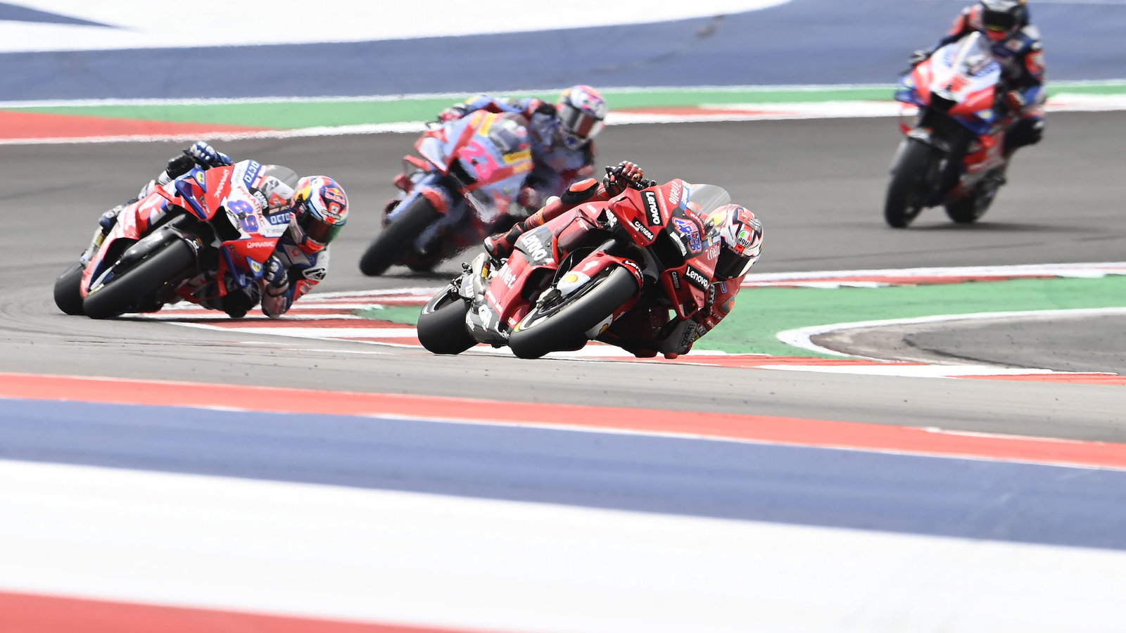 Jack Miller, Jorge Martin, Enea Bastianini - COTA, Grand Prix of The Americas, 2022 MotoGP