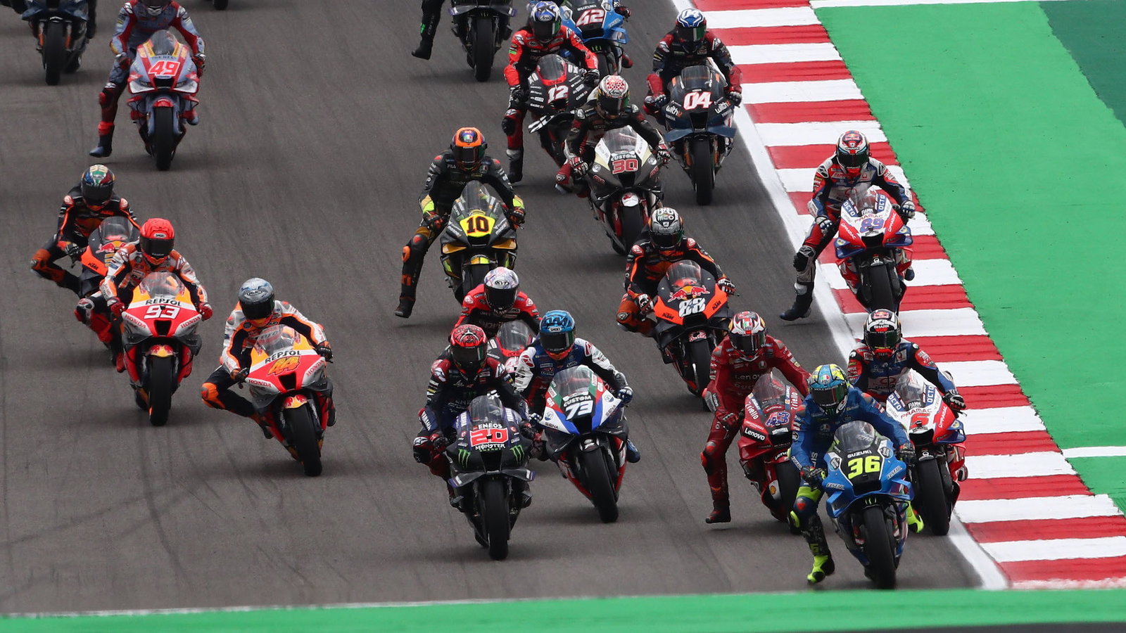 Portuguese MotoGP, Portimao, start, 2023 MotoGP