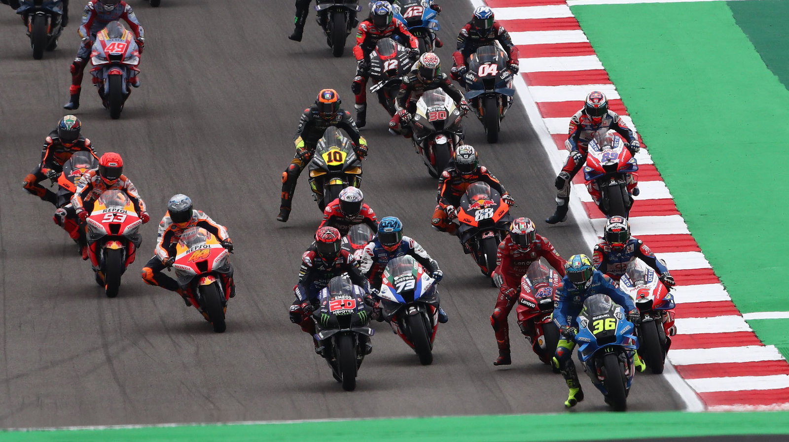 Portuguese MotoGP, Portimao, start, 2023 MotoGP
