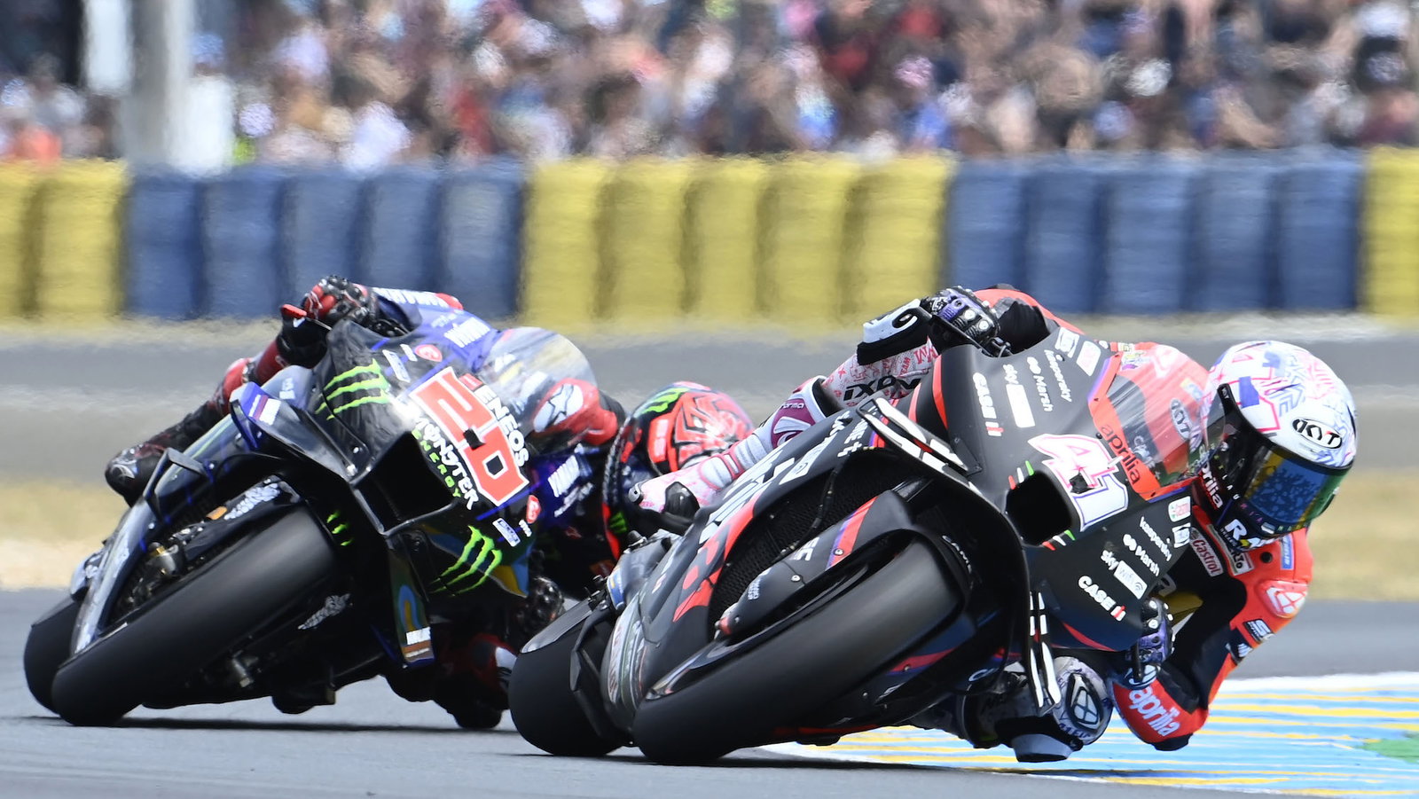 Fabio Quartararo, Aleix Espargaro - Yamaha, Aprilia