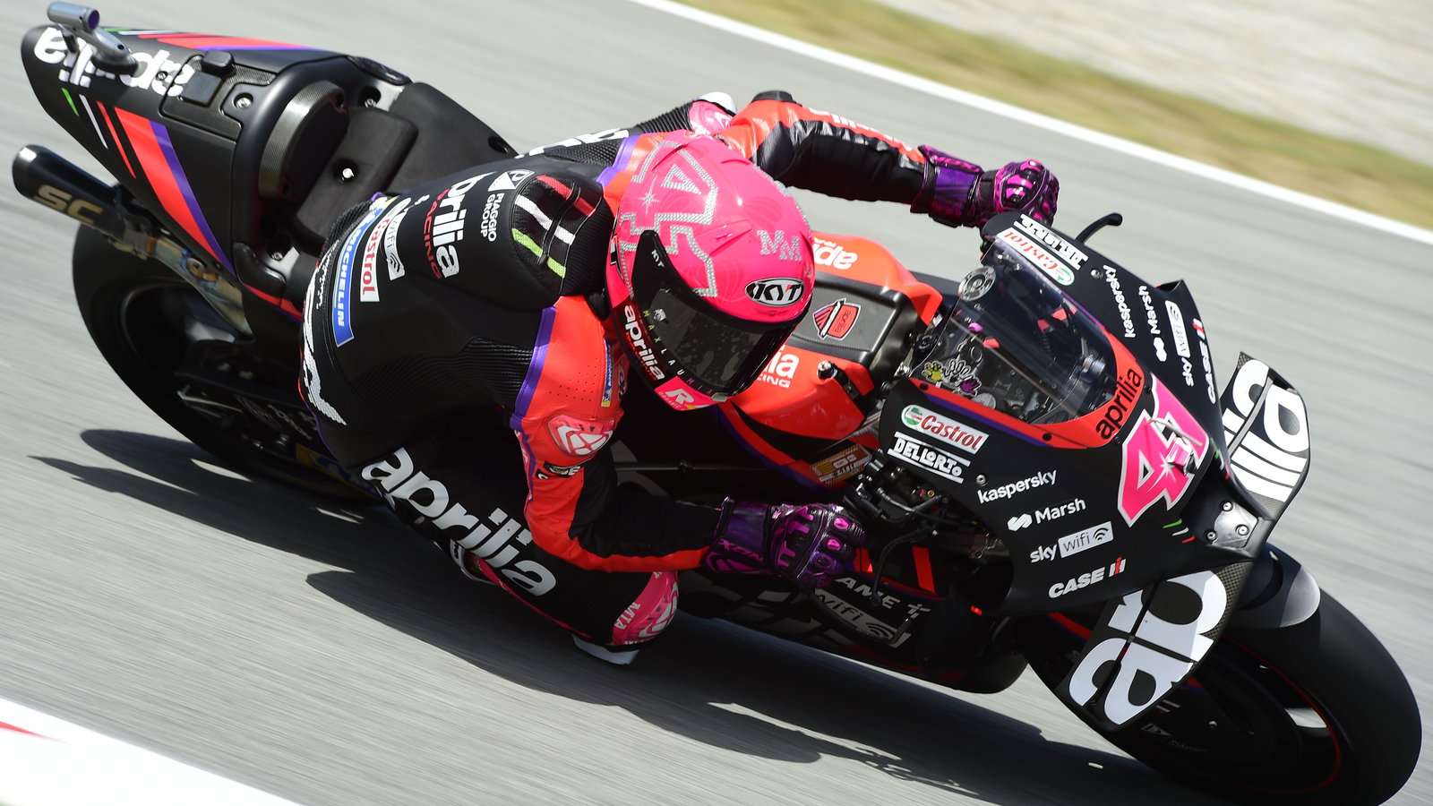 Aleix Espargaro, 2022 Catalan Grand Prix. - Gold and Goose