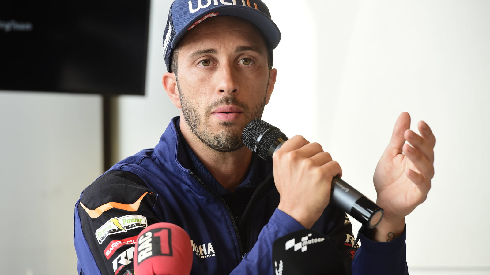 Andrea Dovizioso, 2022 British Grand Prix, retirement announcement. - Gold and Goose