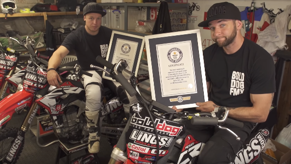 How many bones do you have to break to become a Guinness World Record holder?