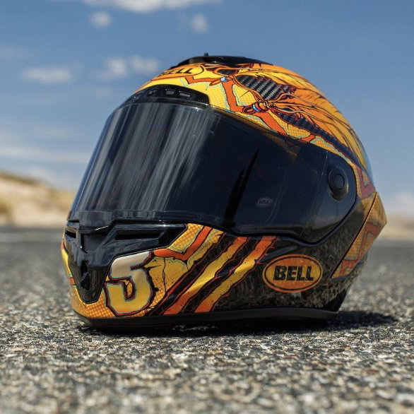 bell helmet dealer keene RSD x Custom 500 Wreakers Its suitable for both men and women Bell HP6 8860-2018 Carbon Fiber