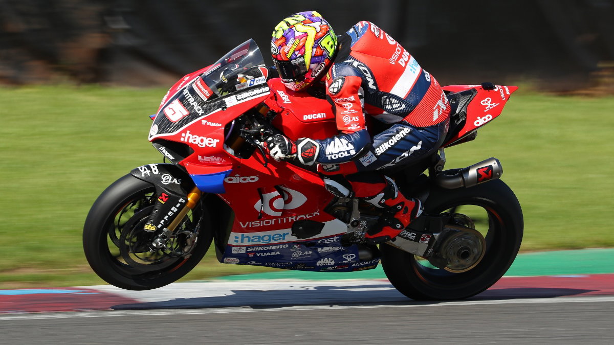 Josh Brookes - VisionTrack Ducati [credit: Ian Hopgood]