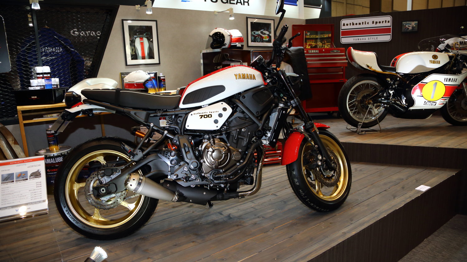 Yamaha stand Tokyo Show