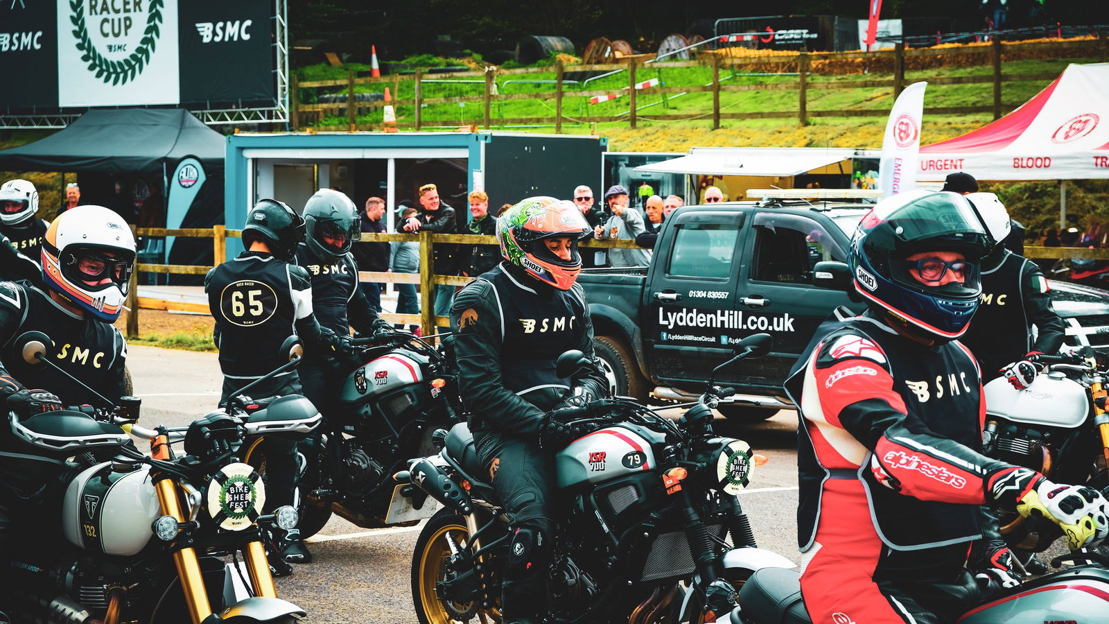 Yamaha XSR700 X-Tribute at the Bikeshed Festival