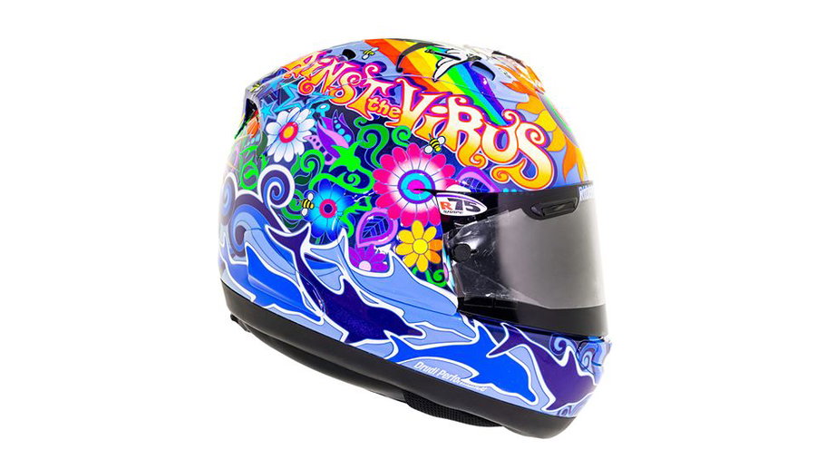Di Rodi Helmet Aldo Drudi is to raffle a one-off lid for charity | Visordown