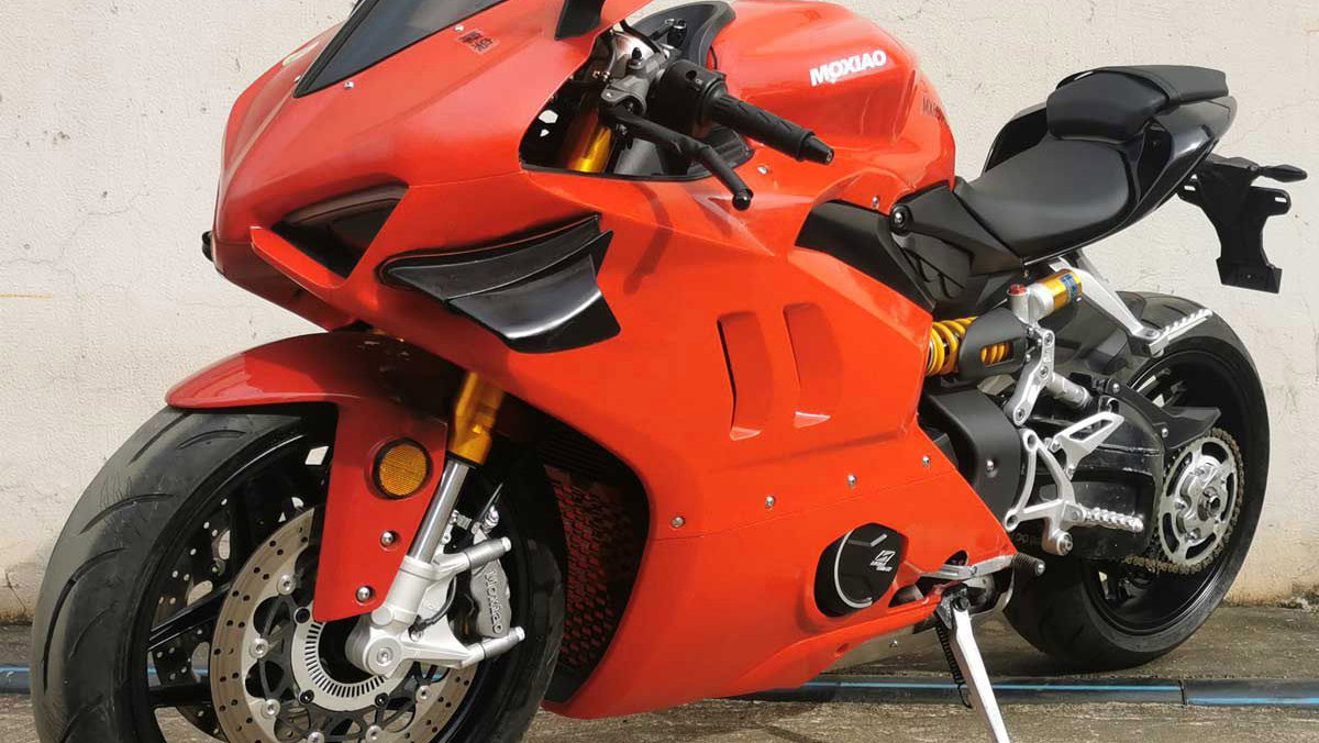 Ducati V4 motorcycles cloned by Moxiao in China