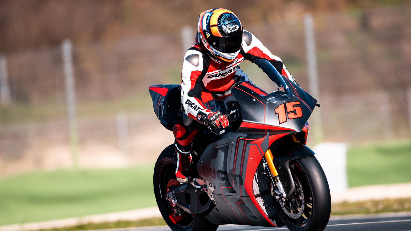 Ducati MotoE prototype sportsbike