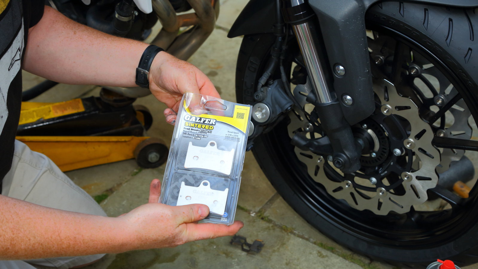 Galfer brake pads fit