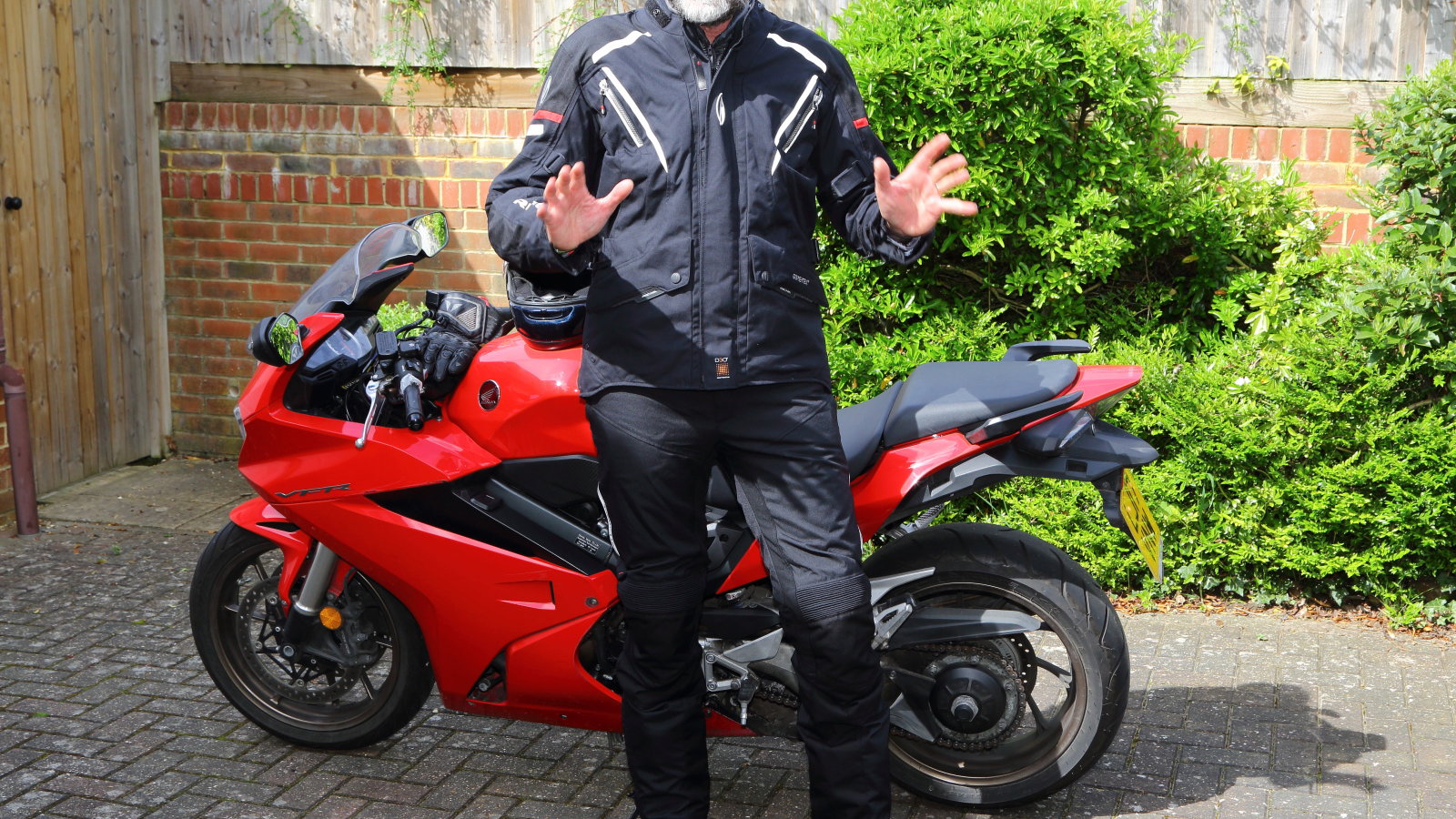 Richa Cyclone GTX suit tested