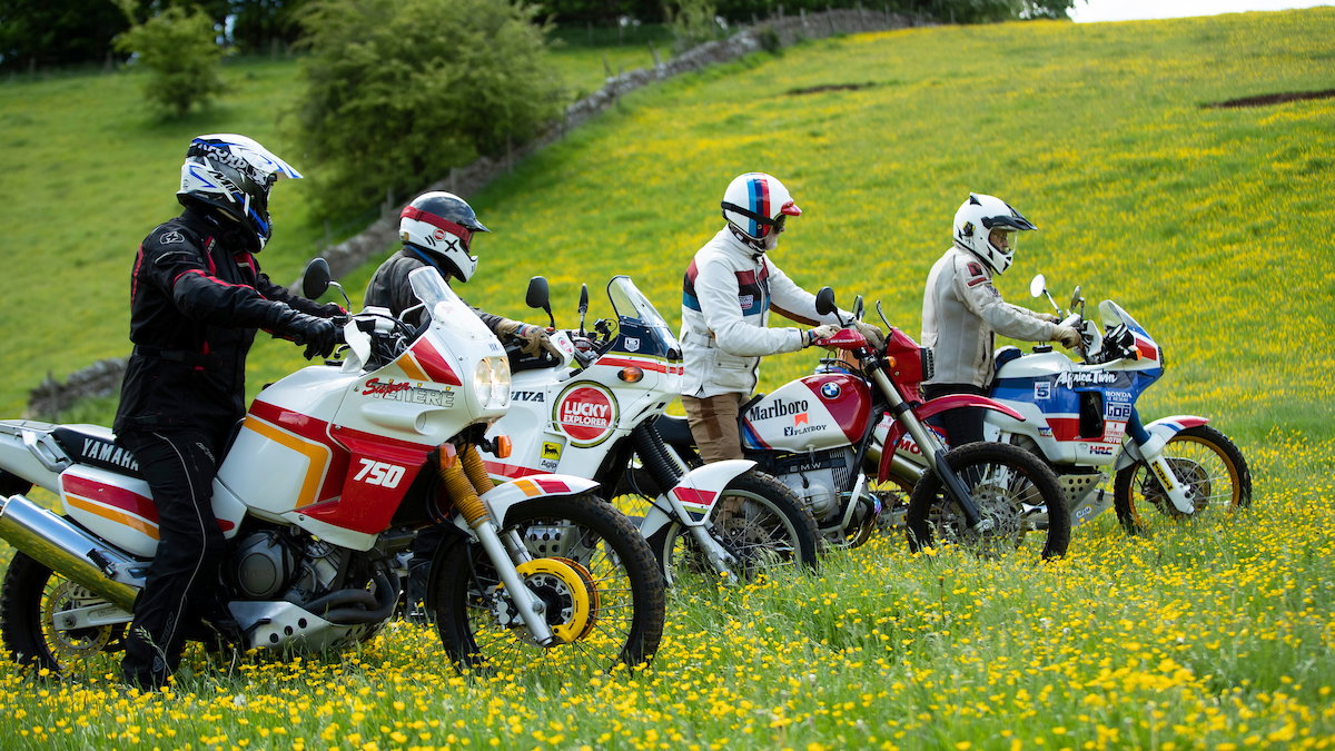 Dakar Enduro Rally classic adventure motorcycles