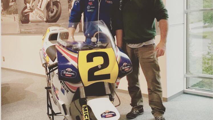 Wayne Gardner and Remy Gardner