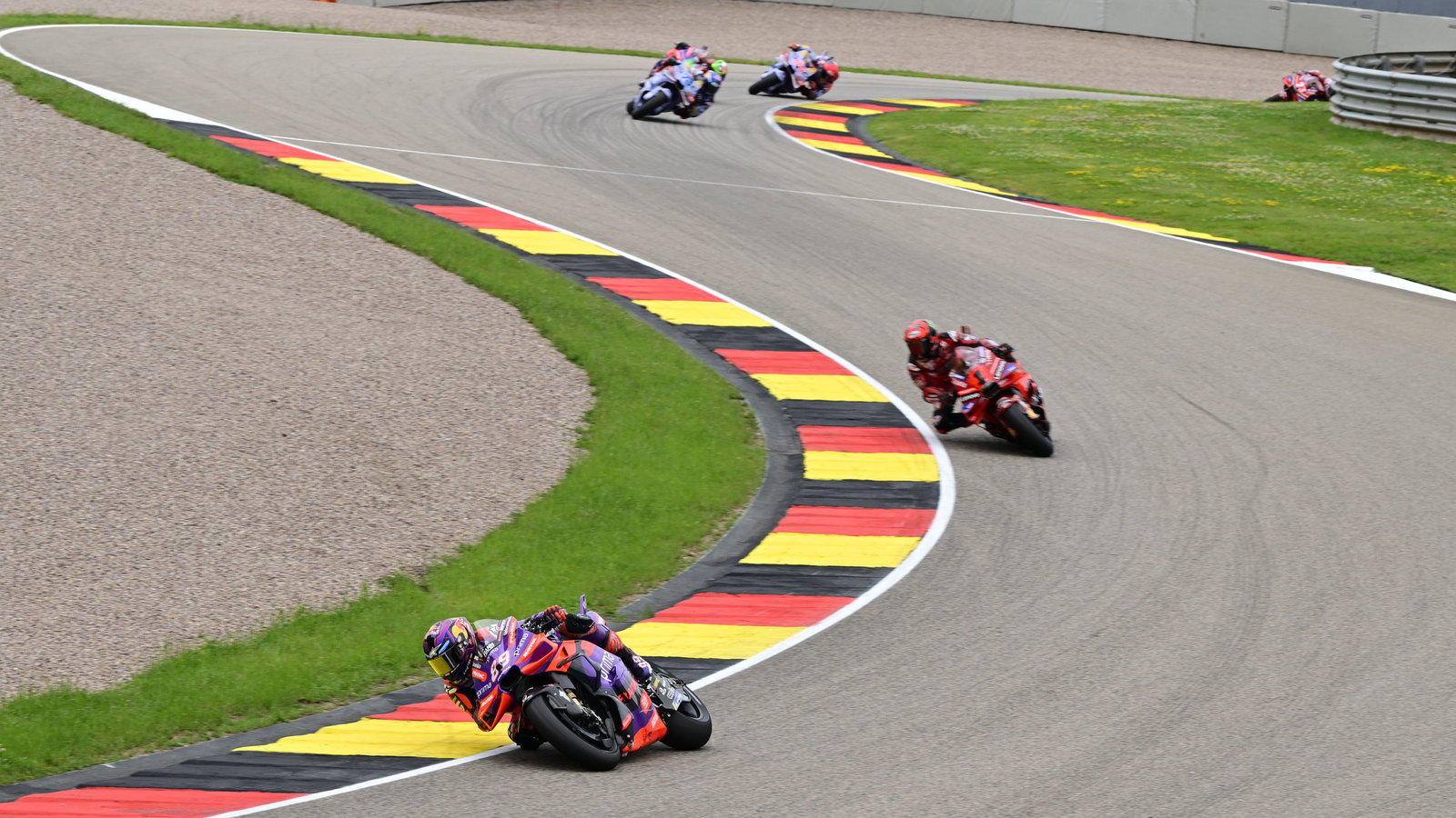Jorge Martin leads 2024 MotoGP German Grand Prix. - Gold and Goose
