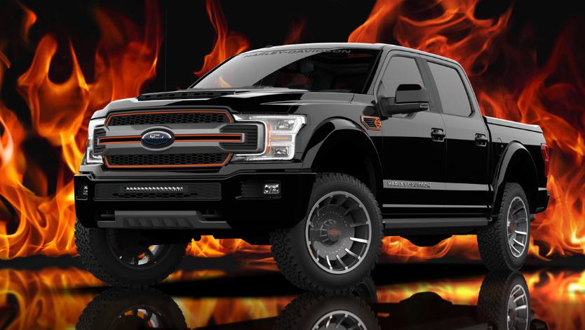 Harley-Davidson-Ford-F1250-Truck