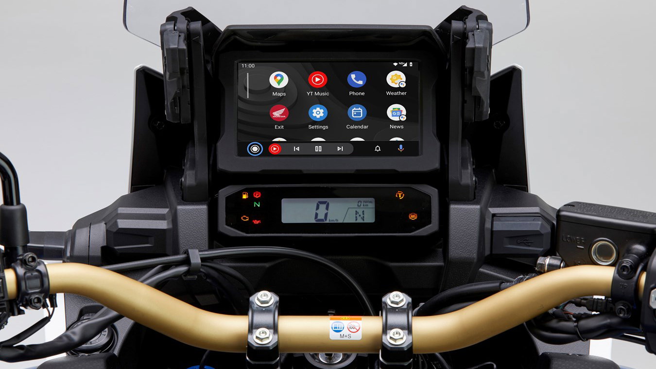 Honda Africa Twin Android Auto