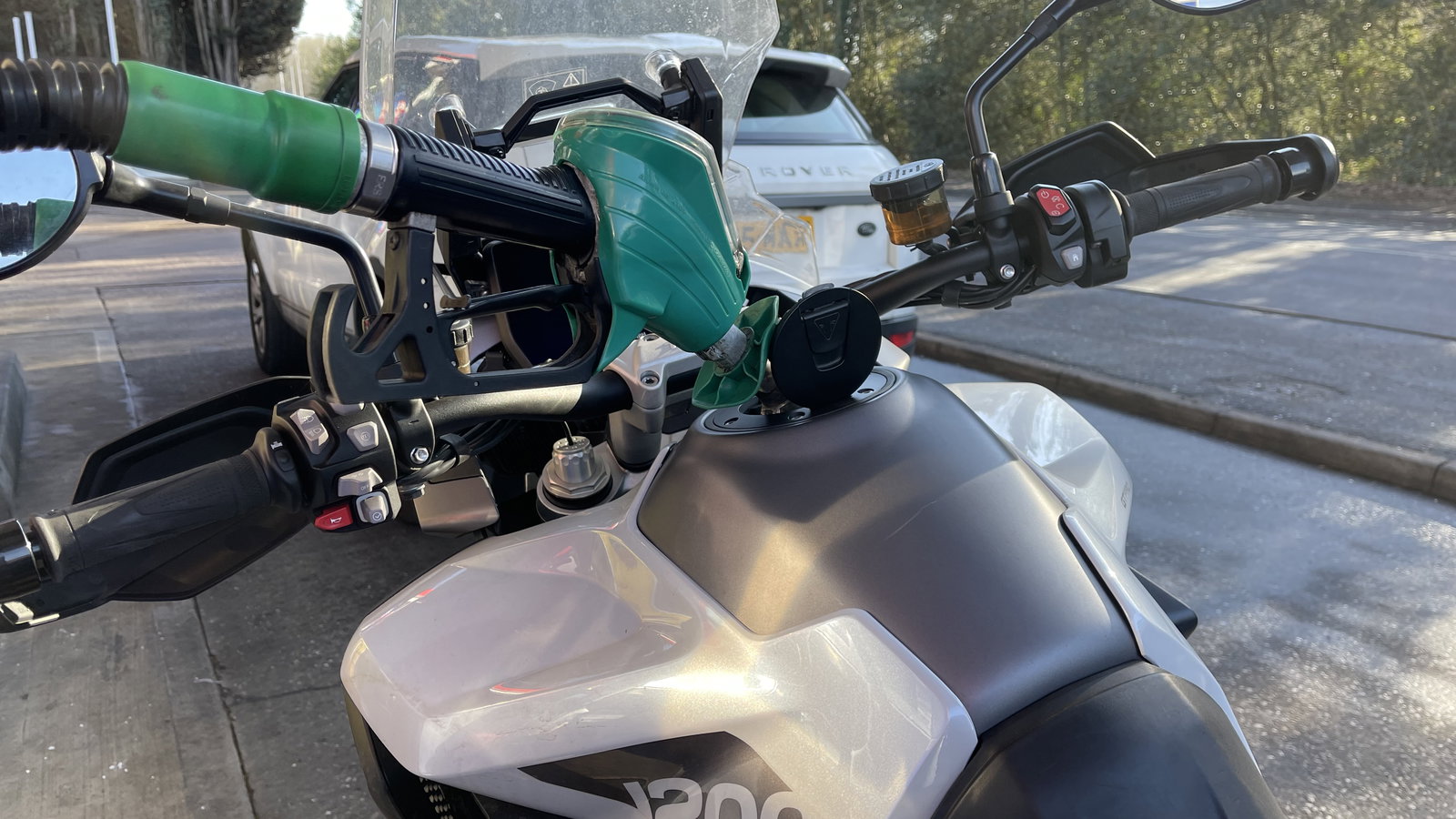 Petrol-station-filling-bike