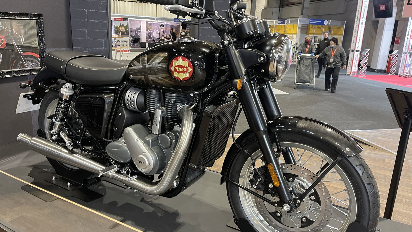 BSA Gold Star first impressions from Motorcycle Live