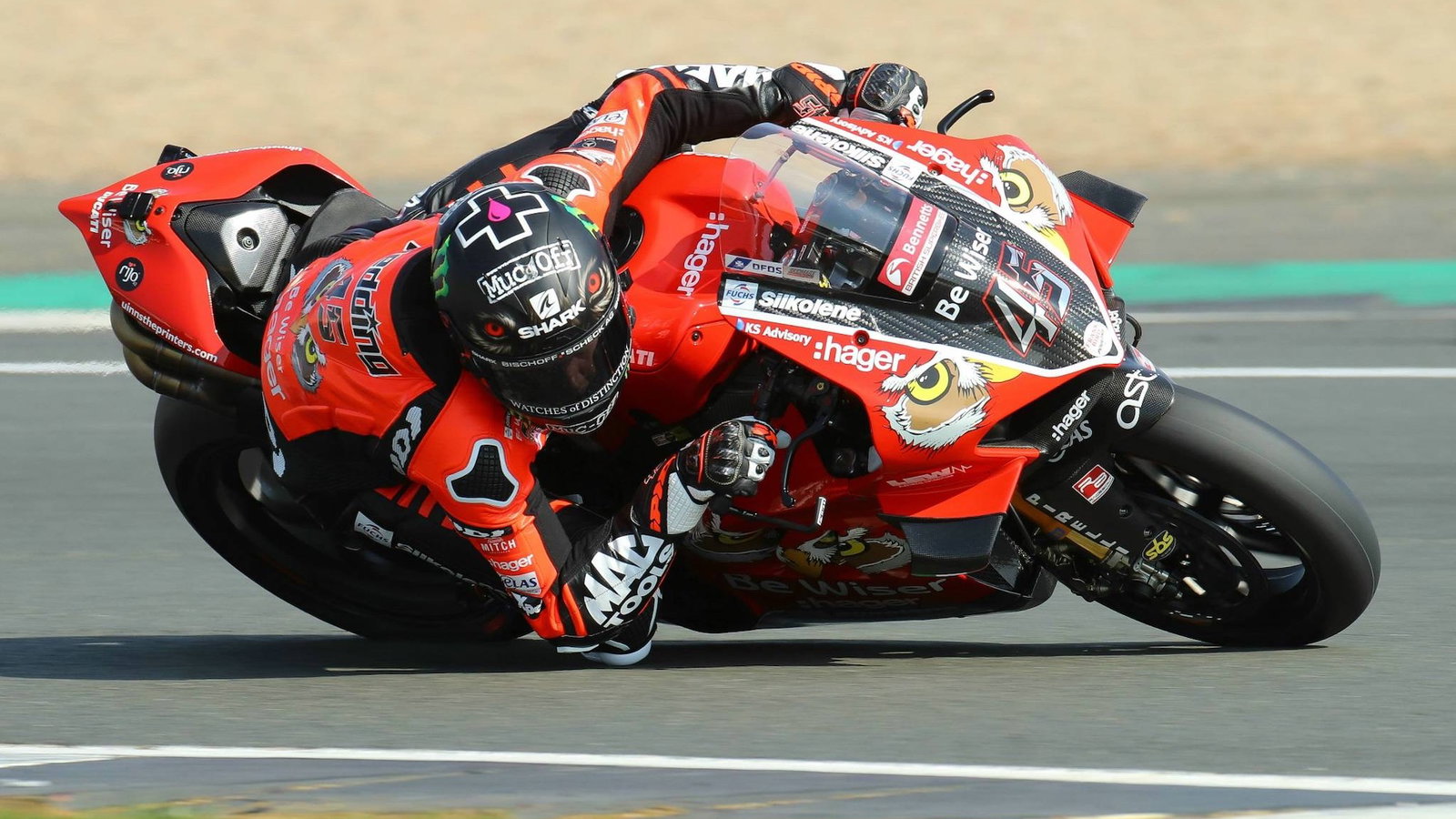 Scott Redding - Be Wiser Ducati, 2019 BSB [credit: Ian Hopgood]