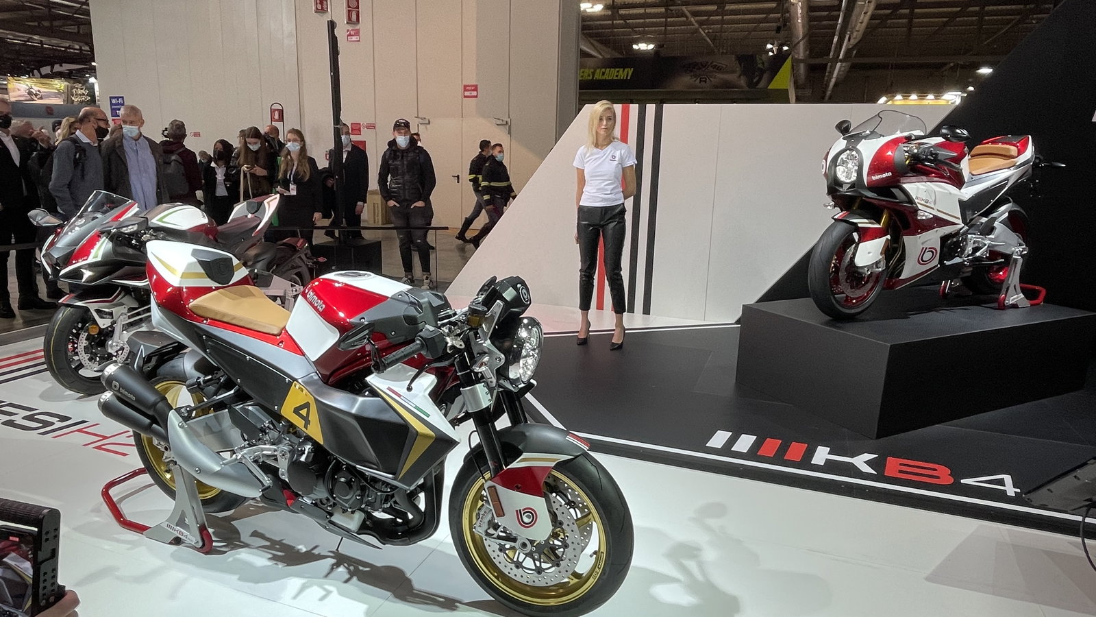 Bimota show off the KB4 and KB4 RC motorcycles