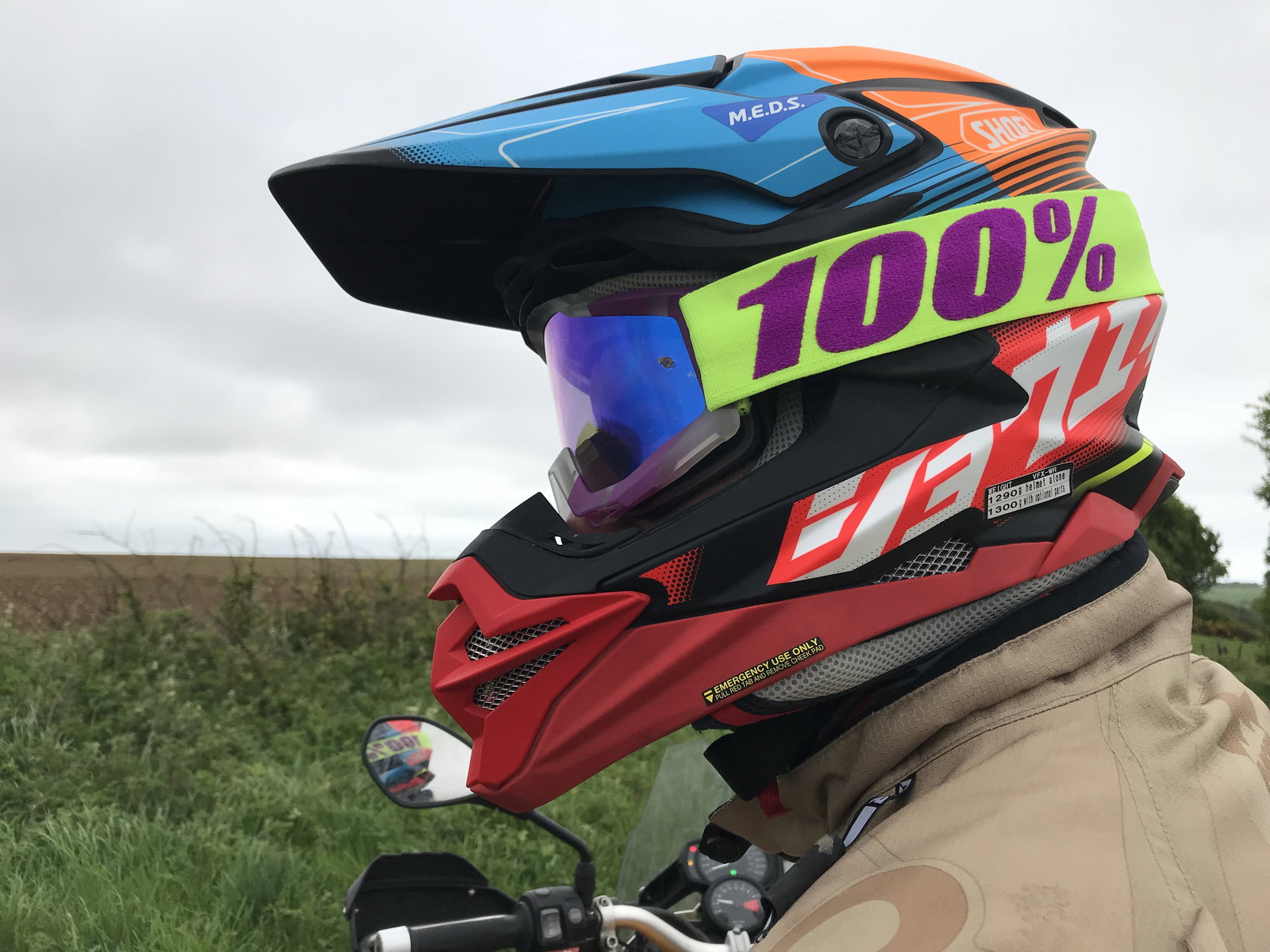 First impressions: Shoei VFX-WR off-road lid | Visordown