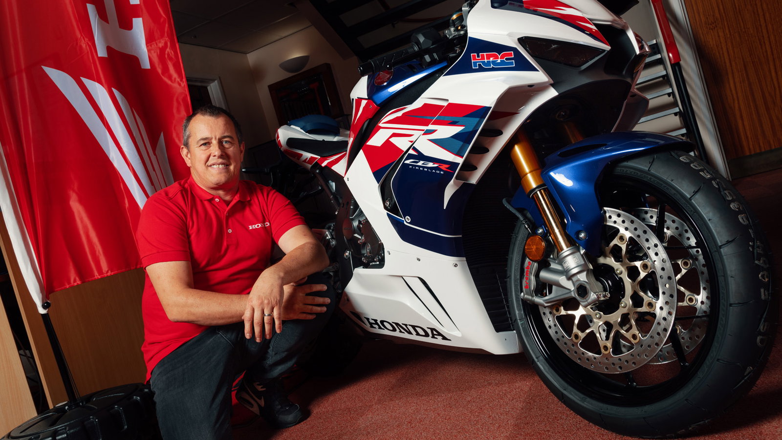 John McGuinness and Honda Fireblade for 2022 road races
