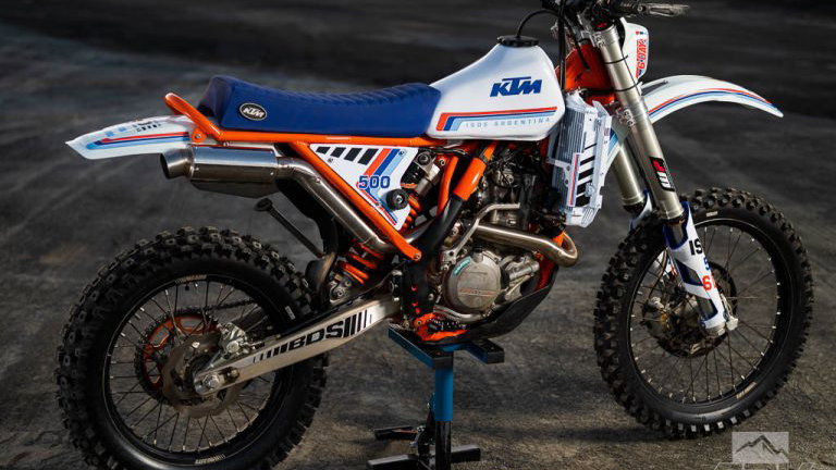 Dan Mickan KTM EXC 500 Six Days custom - ADV Pulse