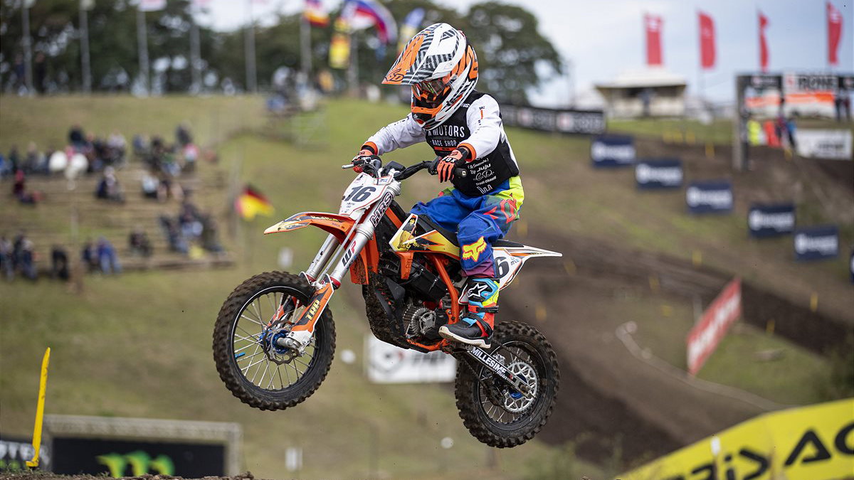 KTM Junior E-Motocross 2021.