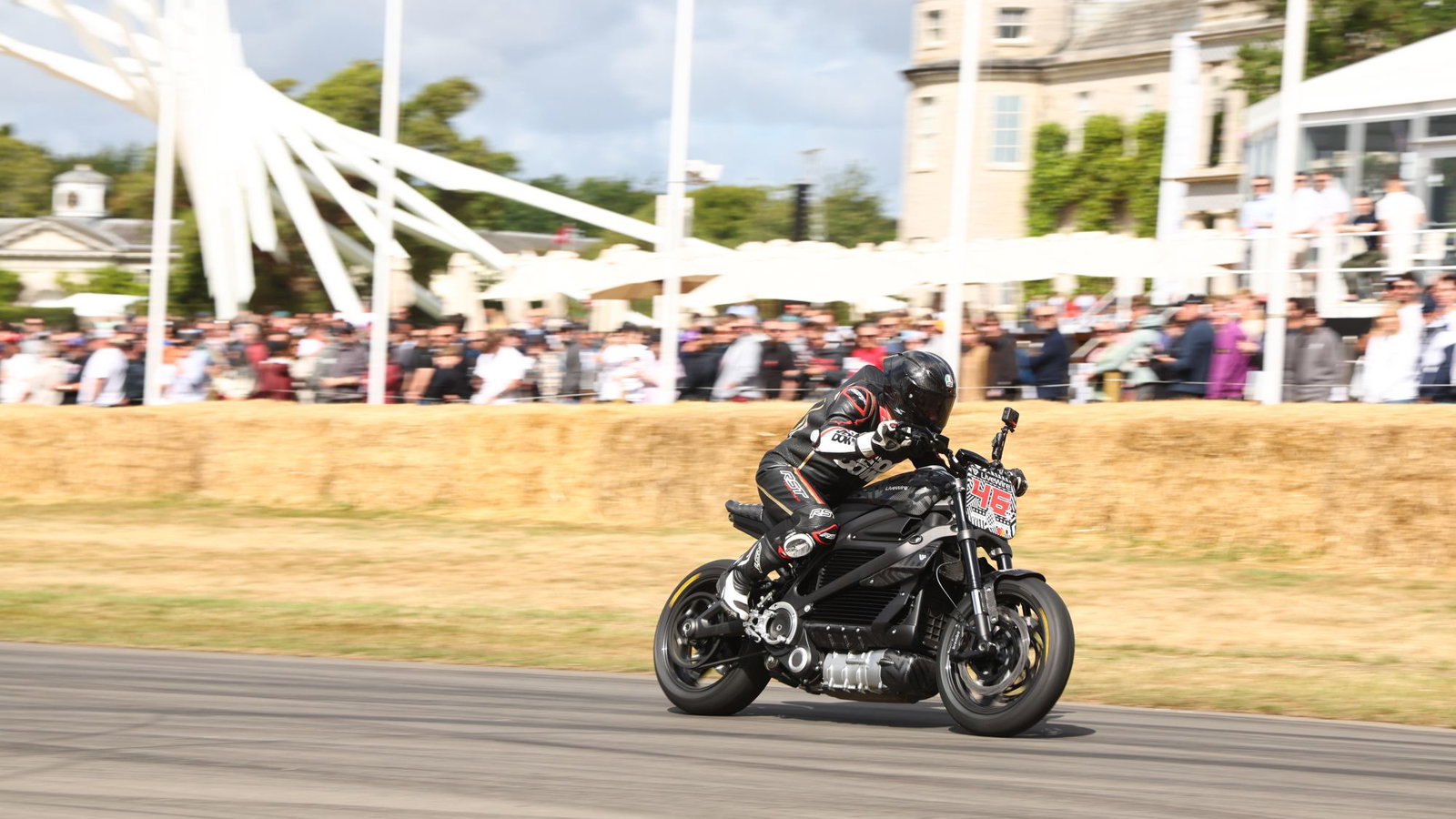 The LiveWire One ridden at Goodwood Festival of Speed