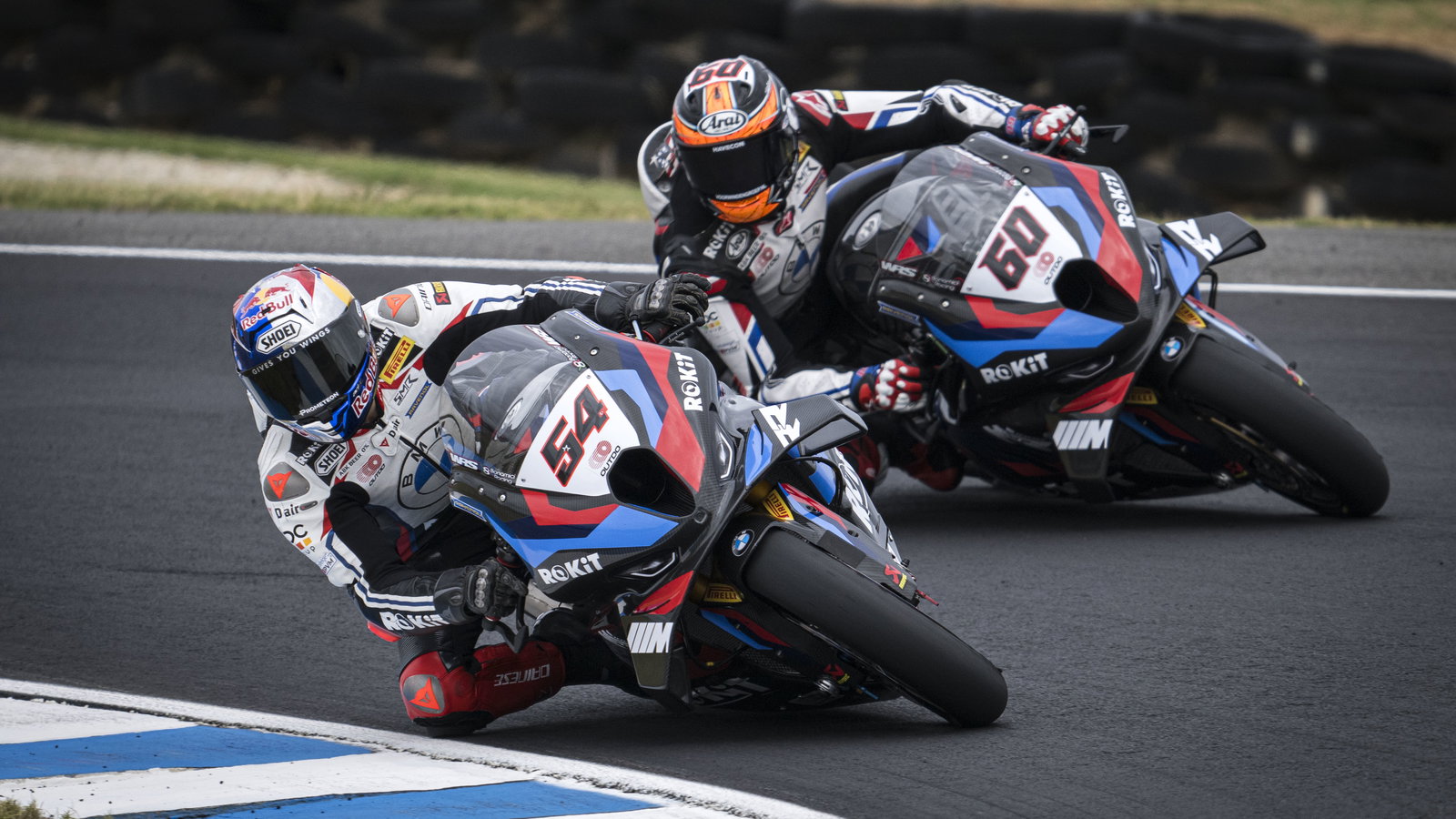 Toprak Razgatlioglu, Michael van der Mark, Phillip Island 2024. - BMW