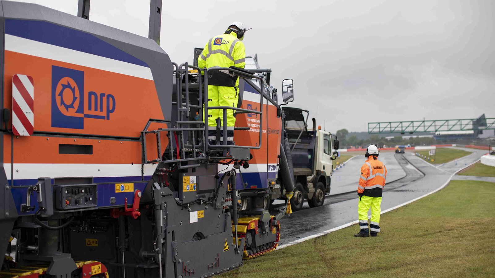Silverstone resurfacing works begin