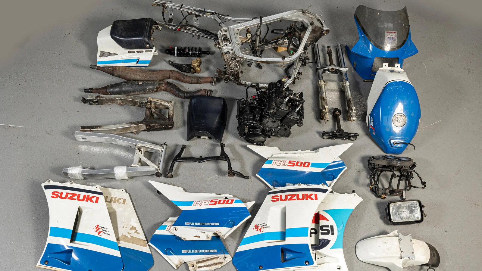 Suzuki RG500 project