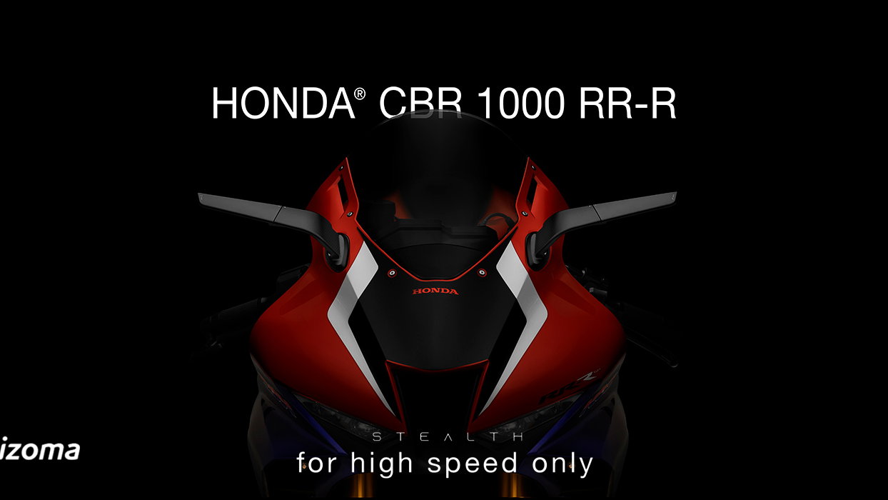 Rizoma Stealth motorcycle downforce wing mirror