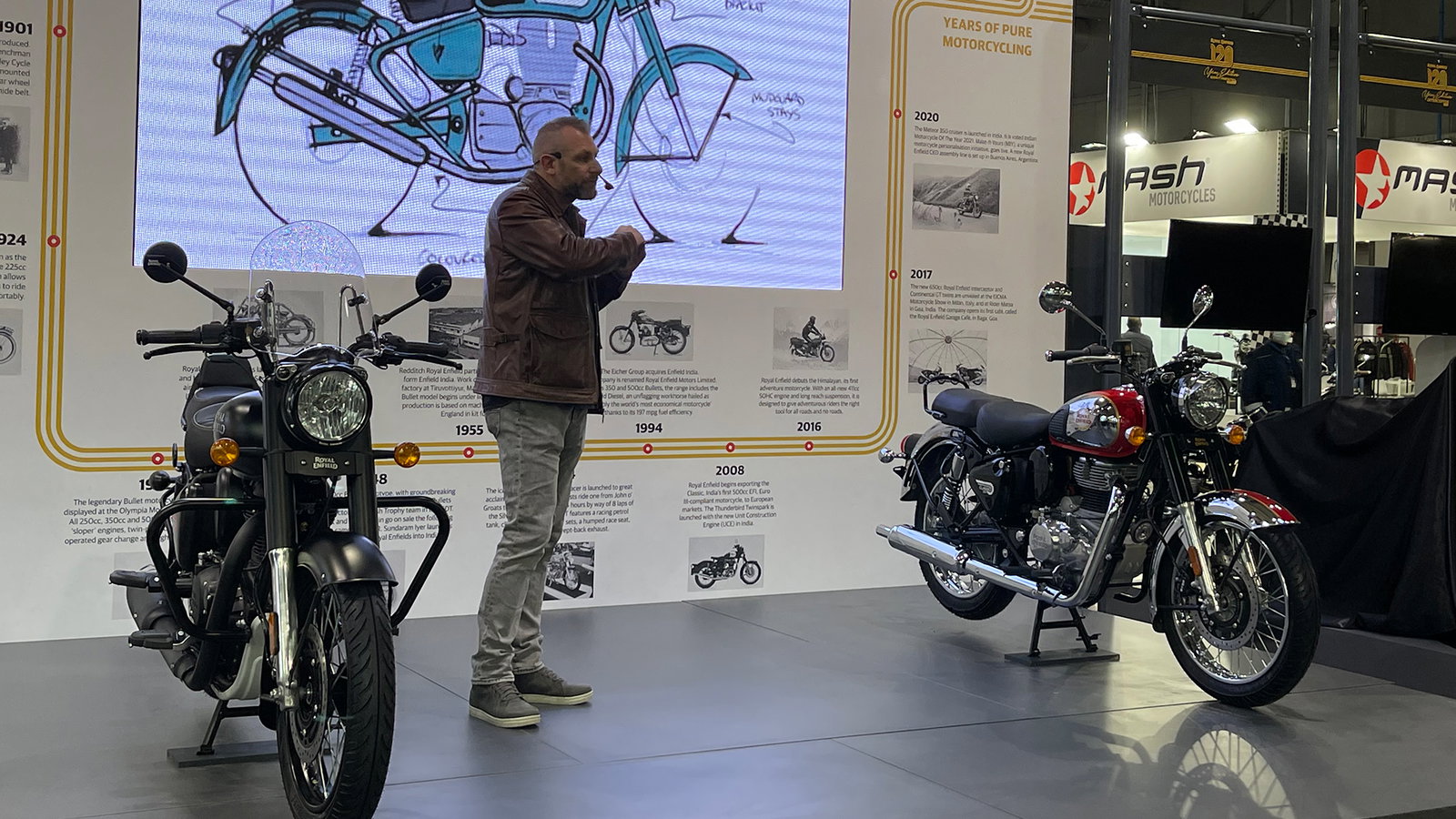 Royal Enfield open new Thailand production facility