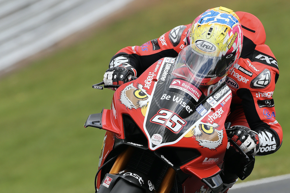 Dominant Brookes well clear for first Ducati V4 BSB pole