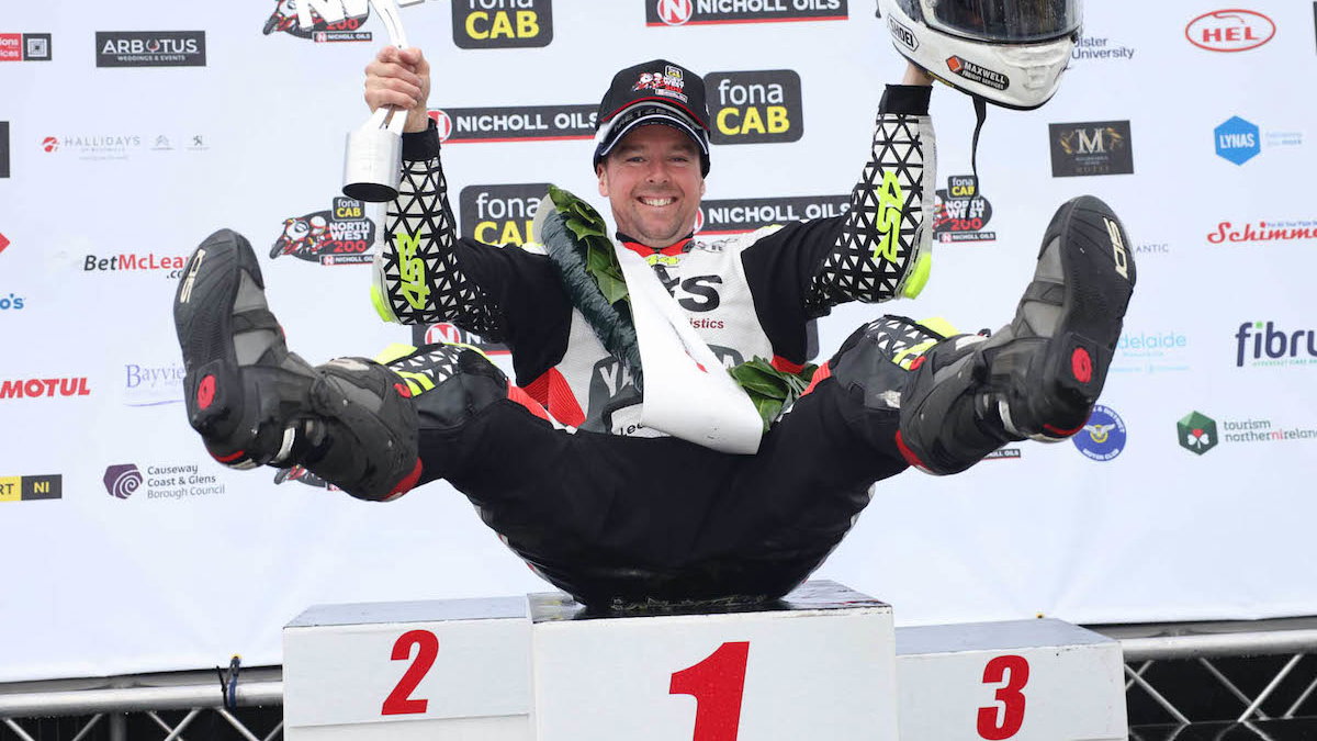 Alastair Seeley - IFS Yamaha [credit: Pacemaker Belfast/North West 200]