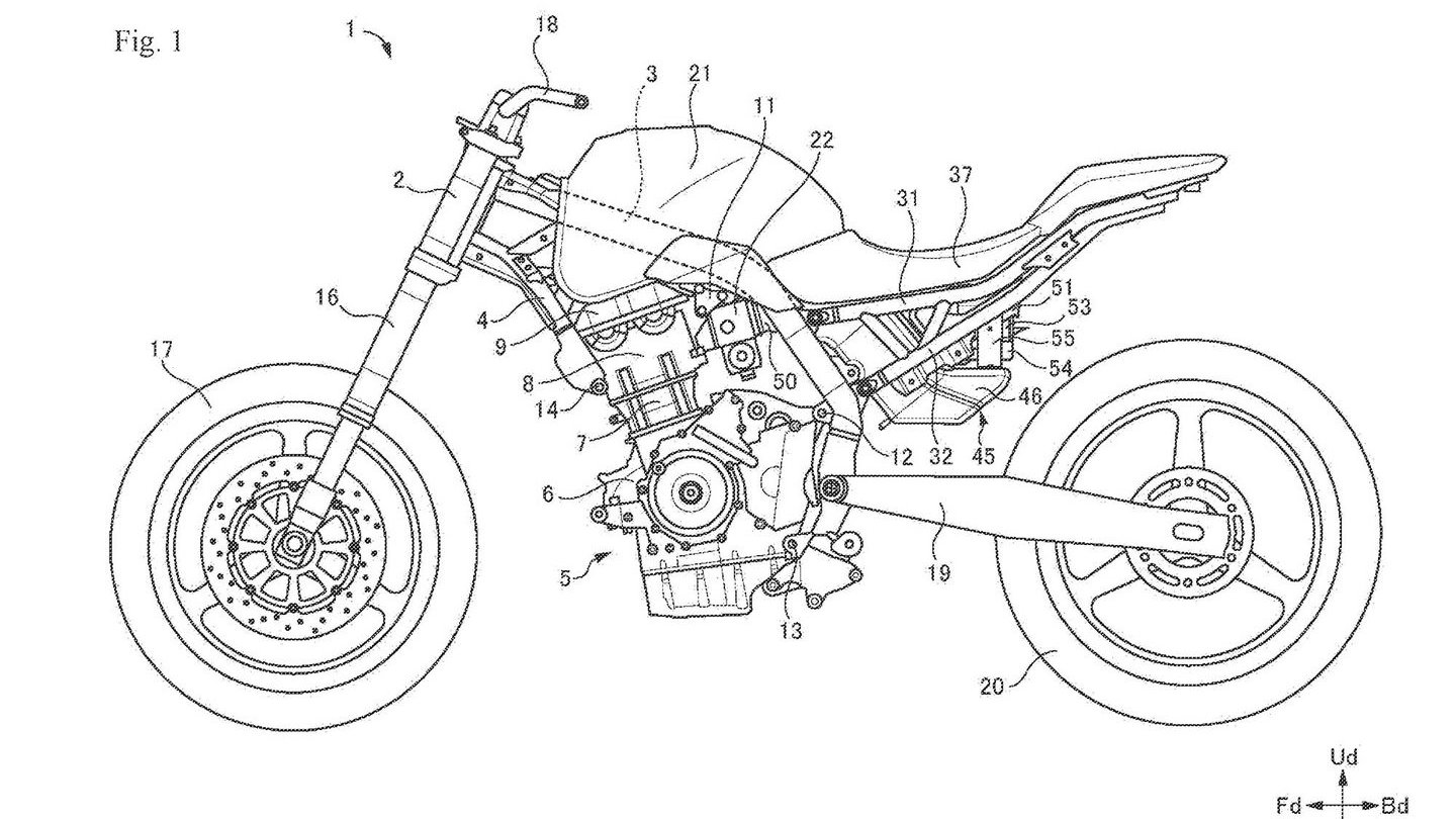 suzuki patent shows parallel twin