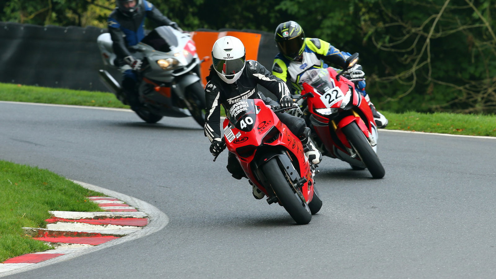 California Superbike School training