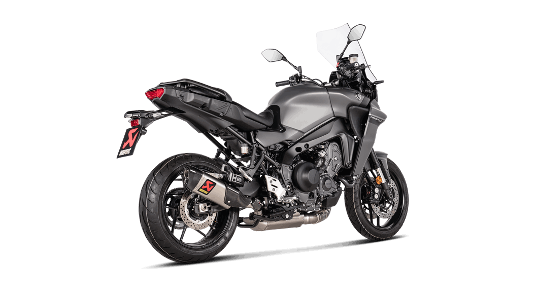 Yamaha Tracer 9 GT Akrapovic exhaust titanium