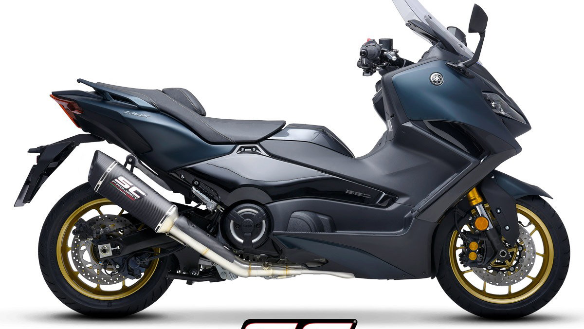 Yamaha TMAX 560 with SC-Project SC1-R exhaust. - SC-Project.