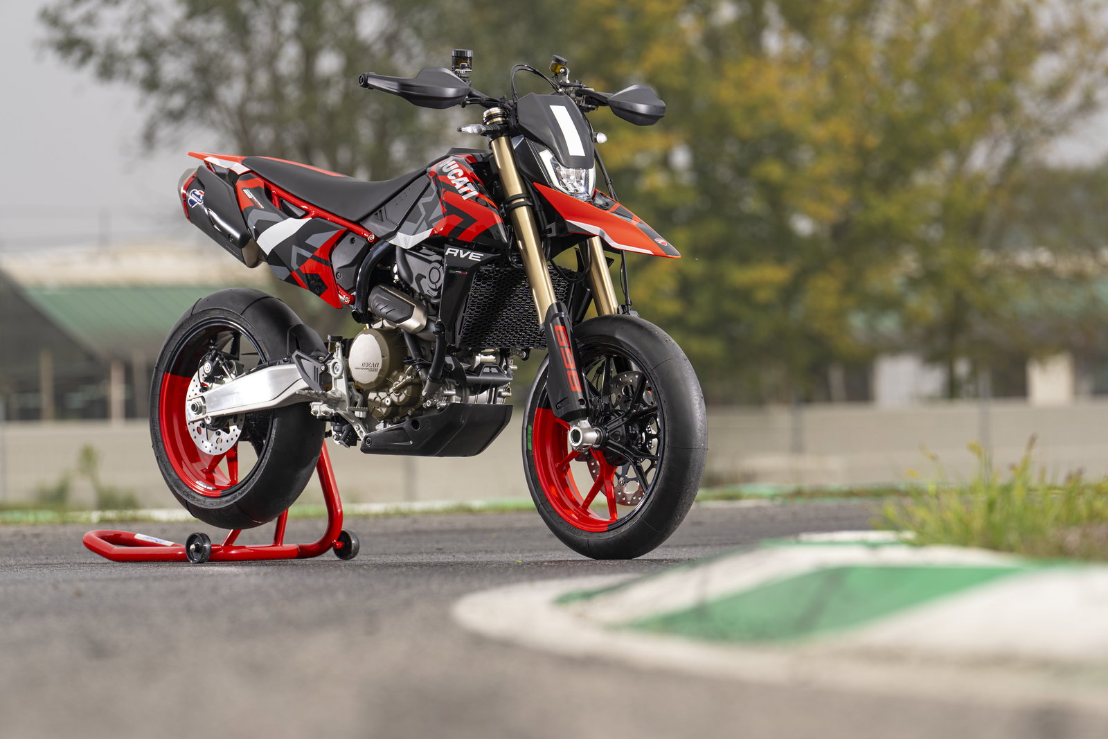 The Ducati Hypermotard 698 Mono is the most extreme single